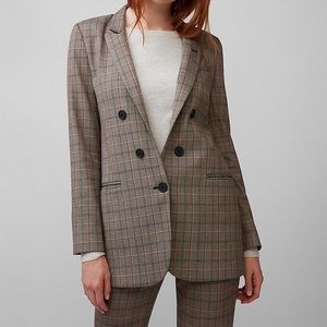 Express Checked Blazer